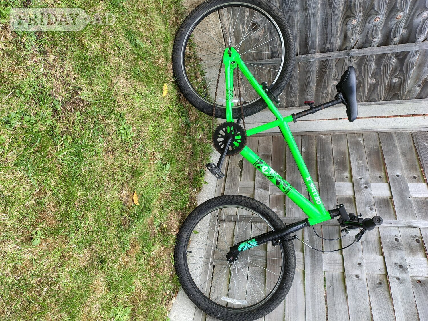 Xrated exile bmx bike 24inch wheels 