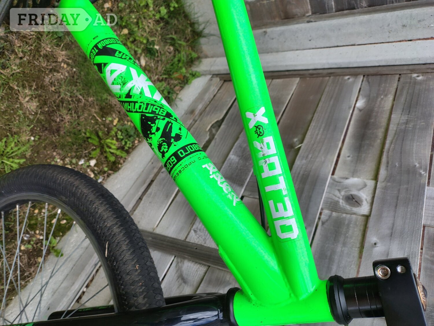 Worthing Xrated exile bmx bike 24inch wheels 