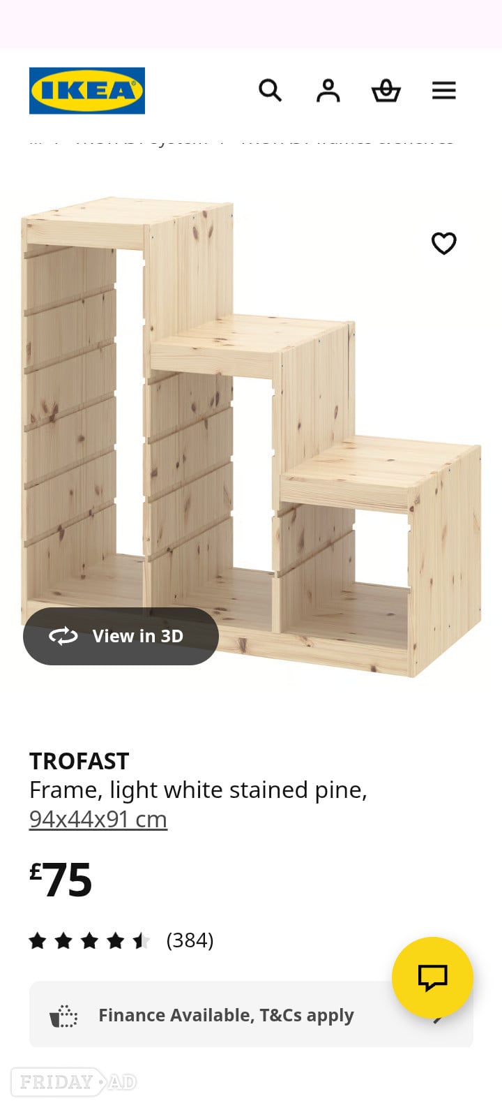 IKEA trofast unit  in Worthing