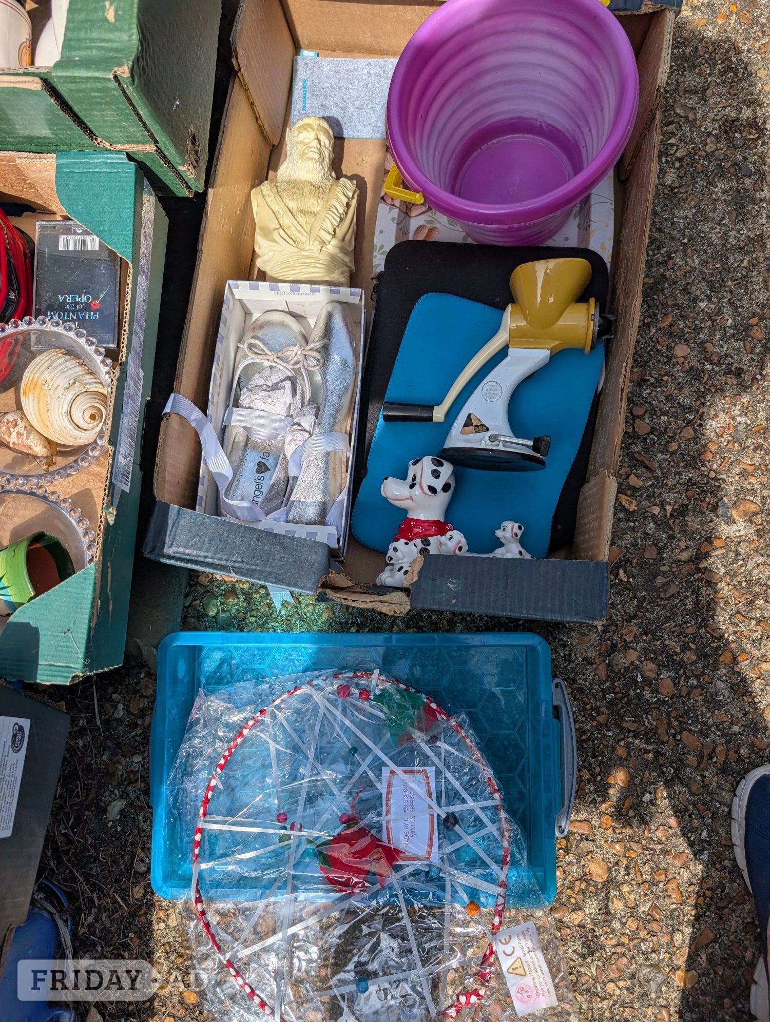 Job lot of assorted car boot items  - Bizarre Bazaar in Hove
