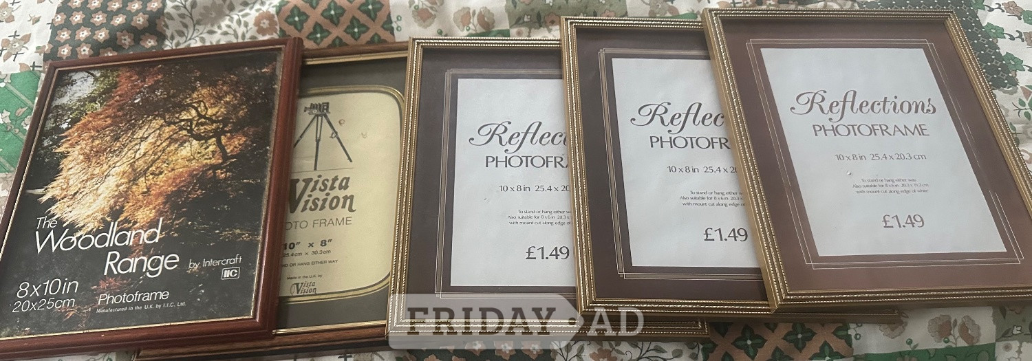 5 x photo frames in Bexhill-On-Sea