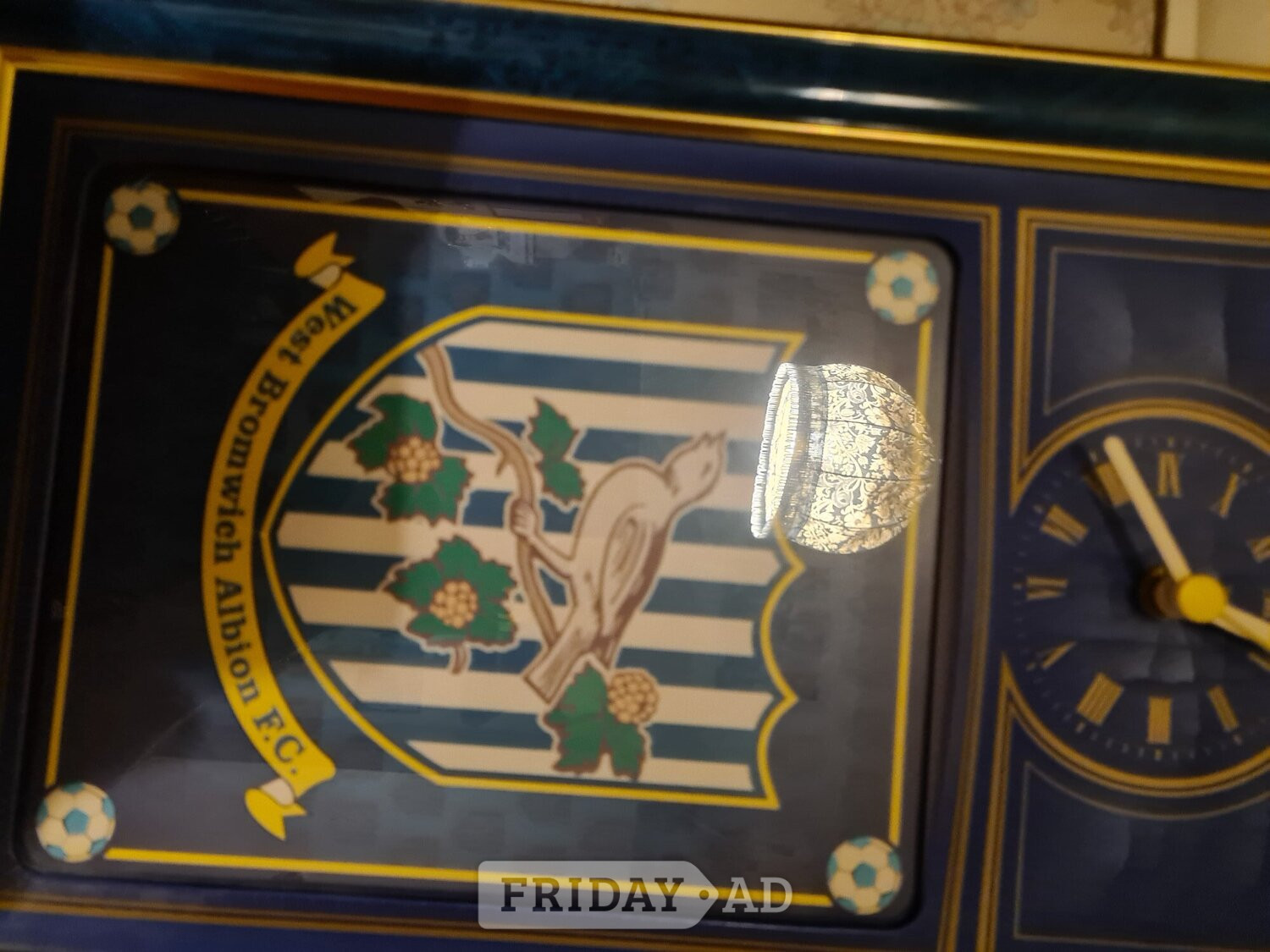 West bromwich albion clocks and photos  - Hobbies & Leisure