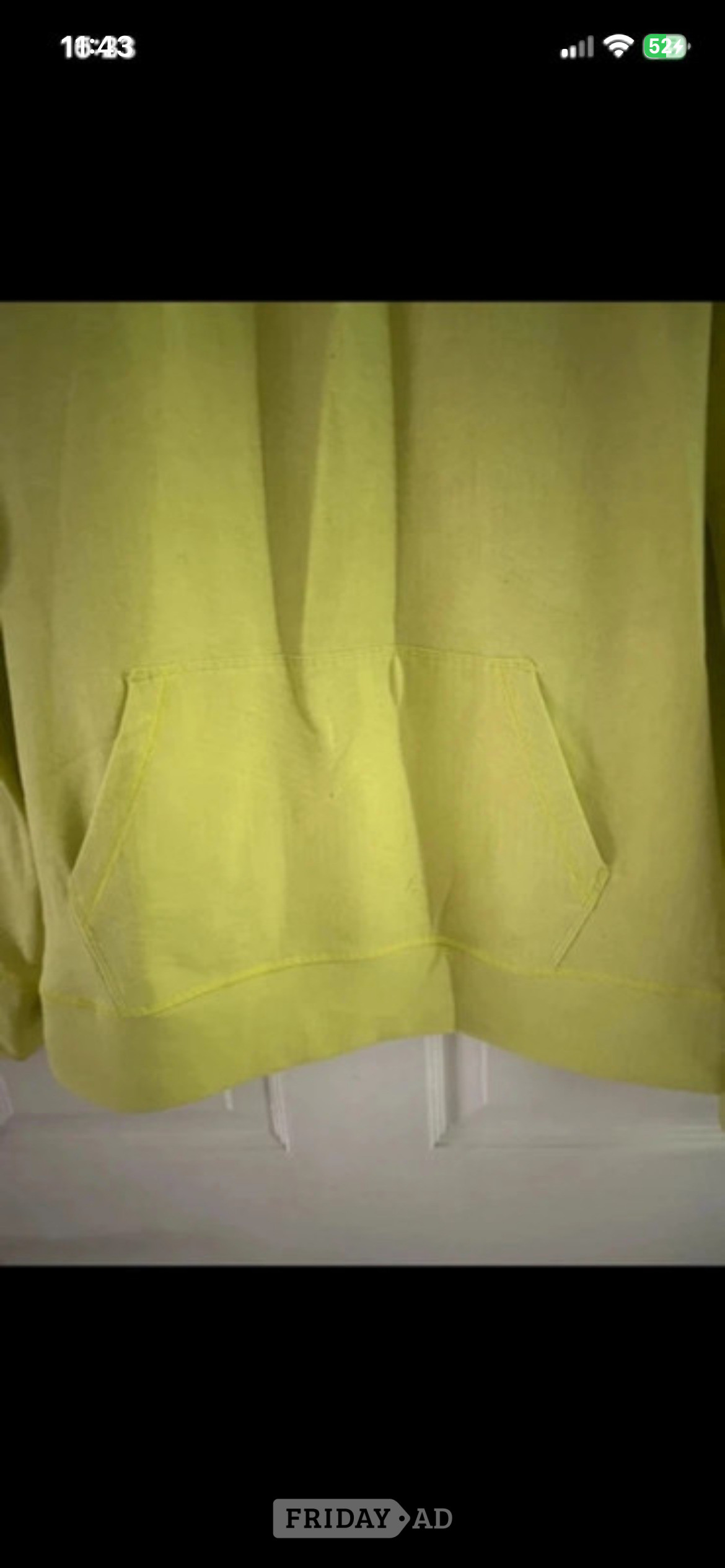 Men's Yellow Under Armour Cold Gear Active Wear sweater In Size L