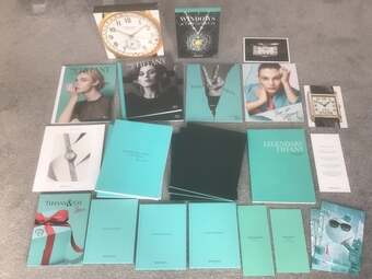 Tiffany & Co books and catalogues bundle