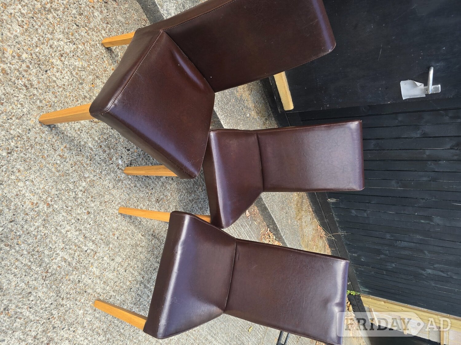Dining chairs faux leather in Hassocks