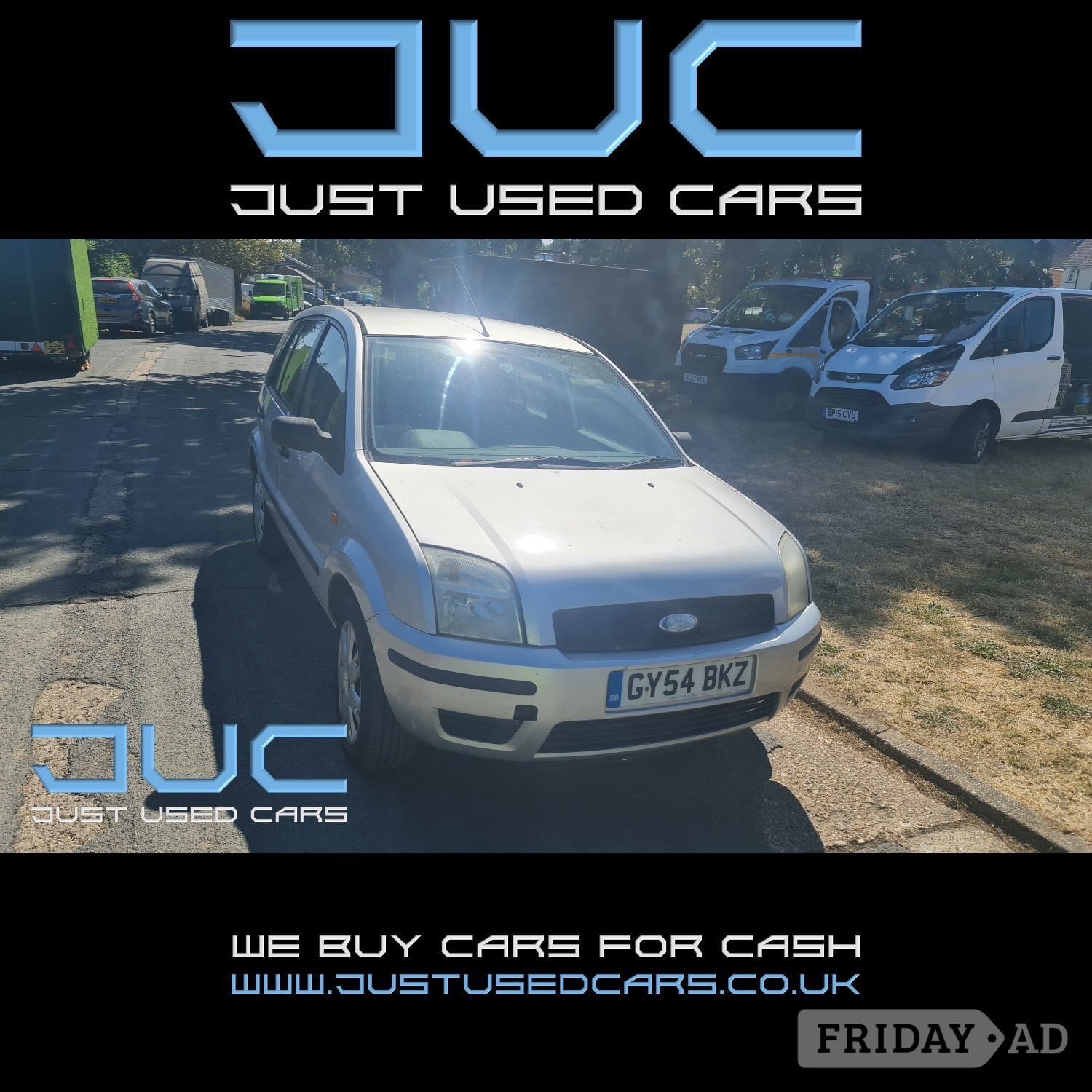 [ berth ]Ford Ford Fusion 2 1.4 (Manual Petrol) 54 Reg 2004 134,240 Miles ULEZ Compliant% Finance Available