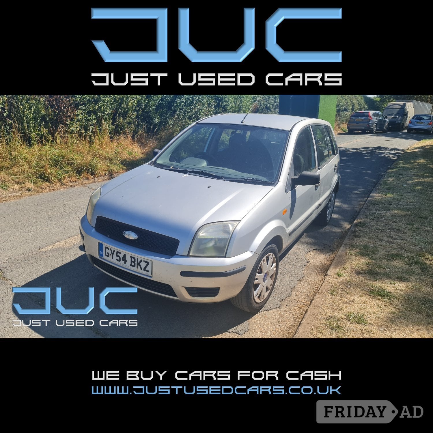Ford Fusion 2 1.4 (Manual Petrol) 54 Reg 2004 134,240 miles - Cars