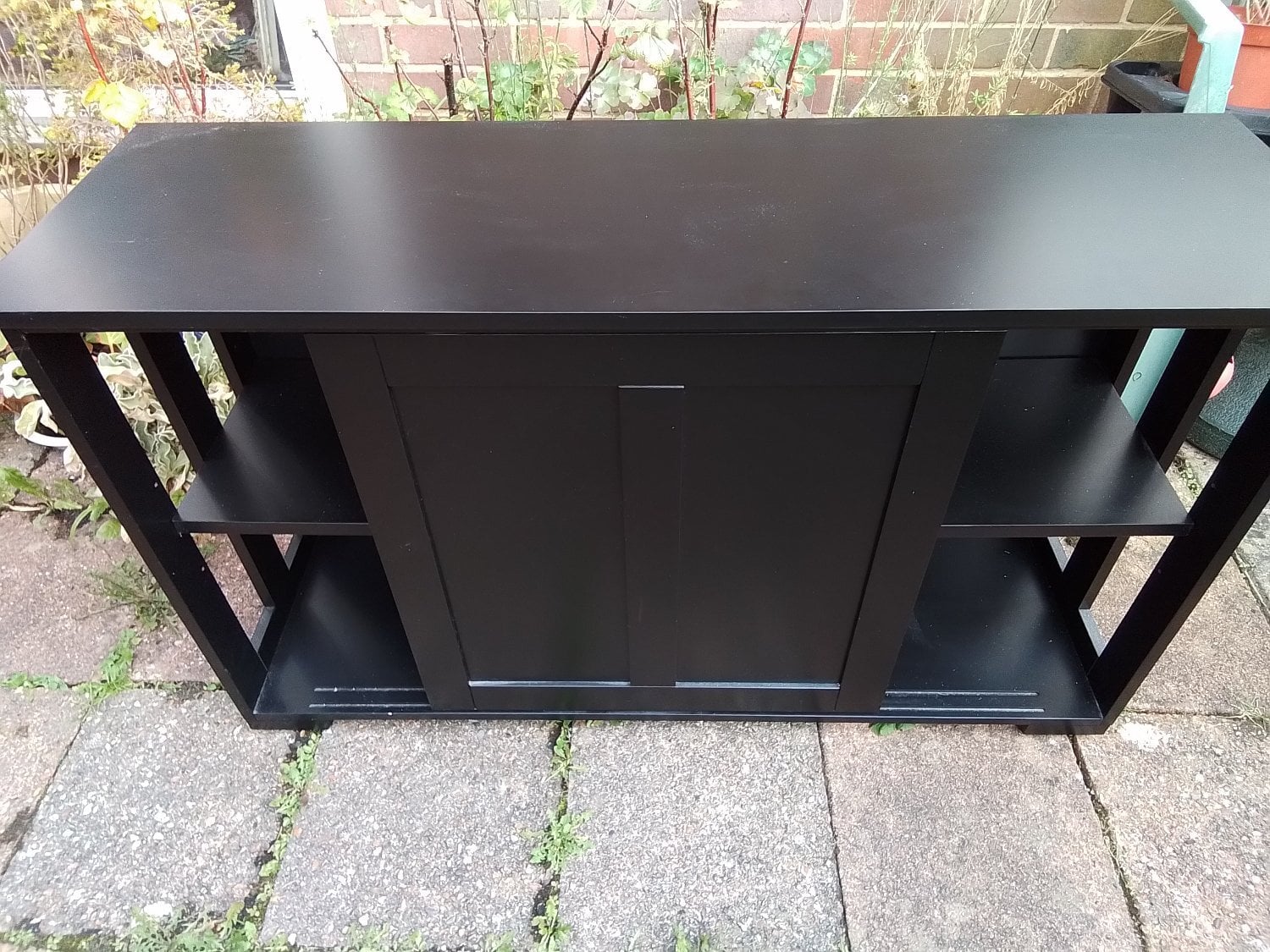 Crawley Black sideboard/storage unit