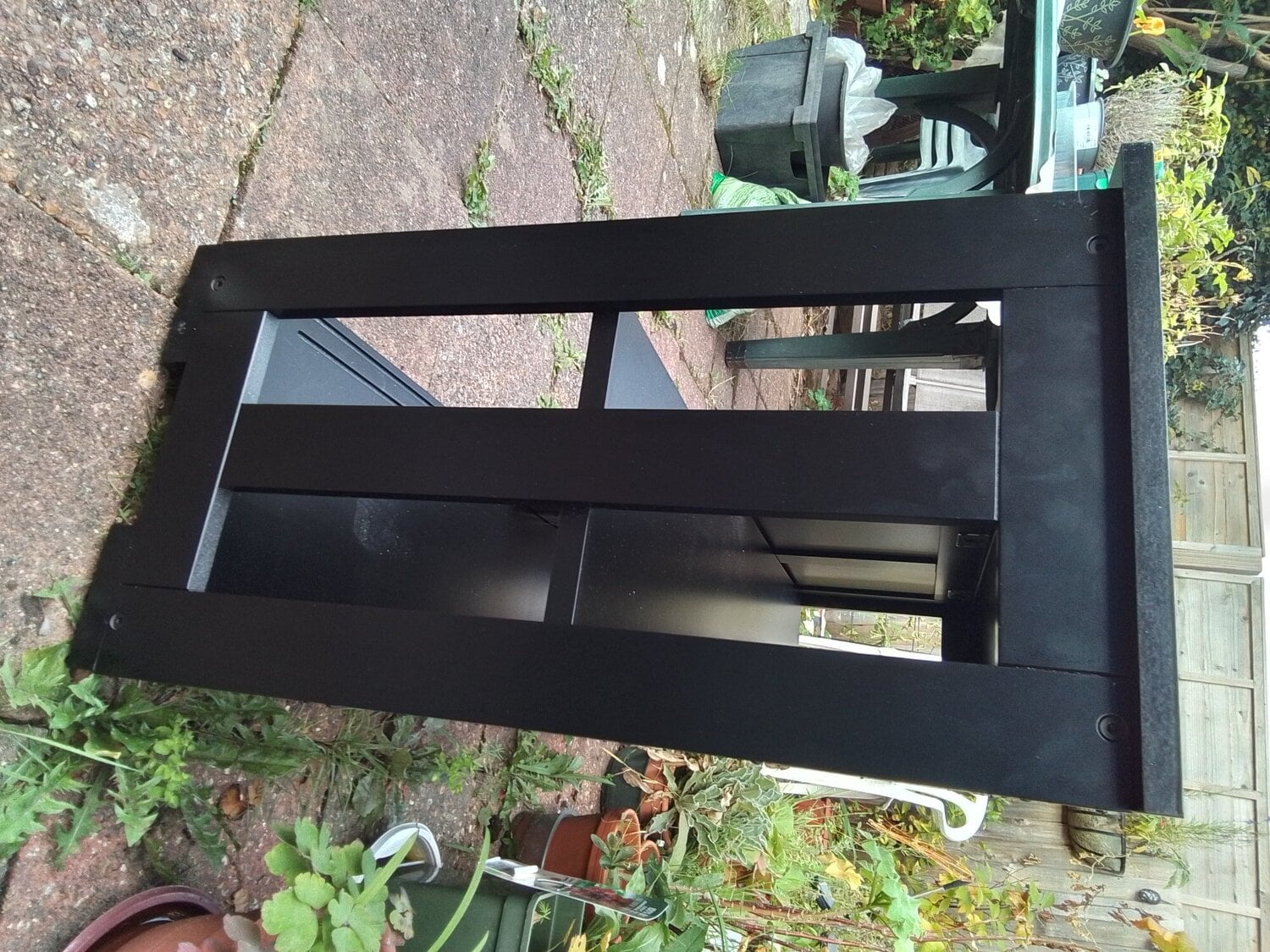 Black sideboard/storage unit - Furniture in Crawley