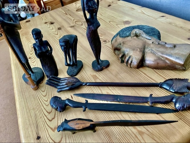 Mekonde Ten Original African Carvings in Eastbourne