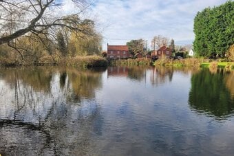 Lodge to rent at Narborough Fisheries in Norfolk