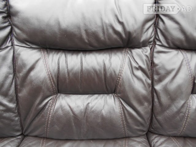 Sheffield 3 SEATER AND 2 SEATER LEATHER SETEES
