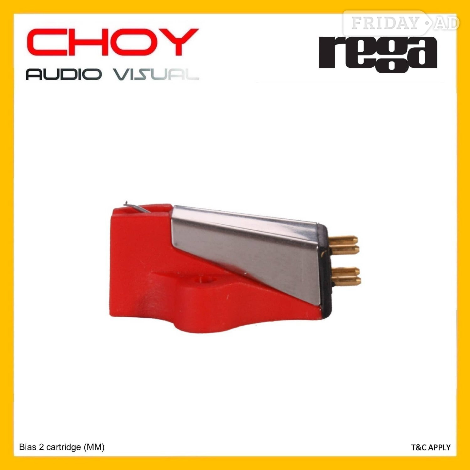 Rega Bias 2. MM phono hifi stereo cartridge. - Tv, Audio & Cameras in Worthing