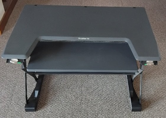 Posturite DeskRite 100 Sit/Stand Desk Converter