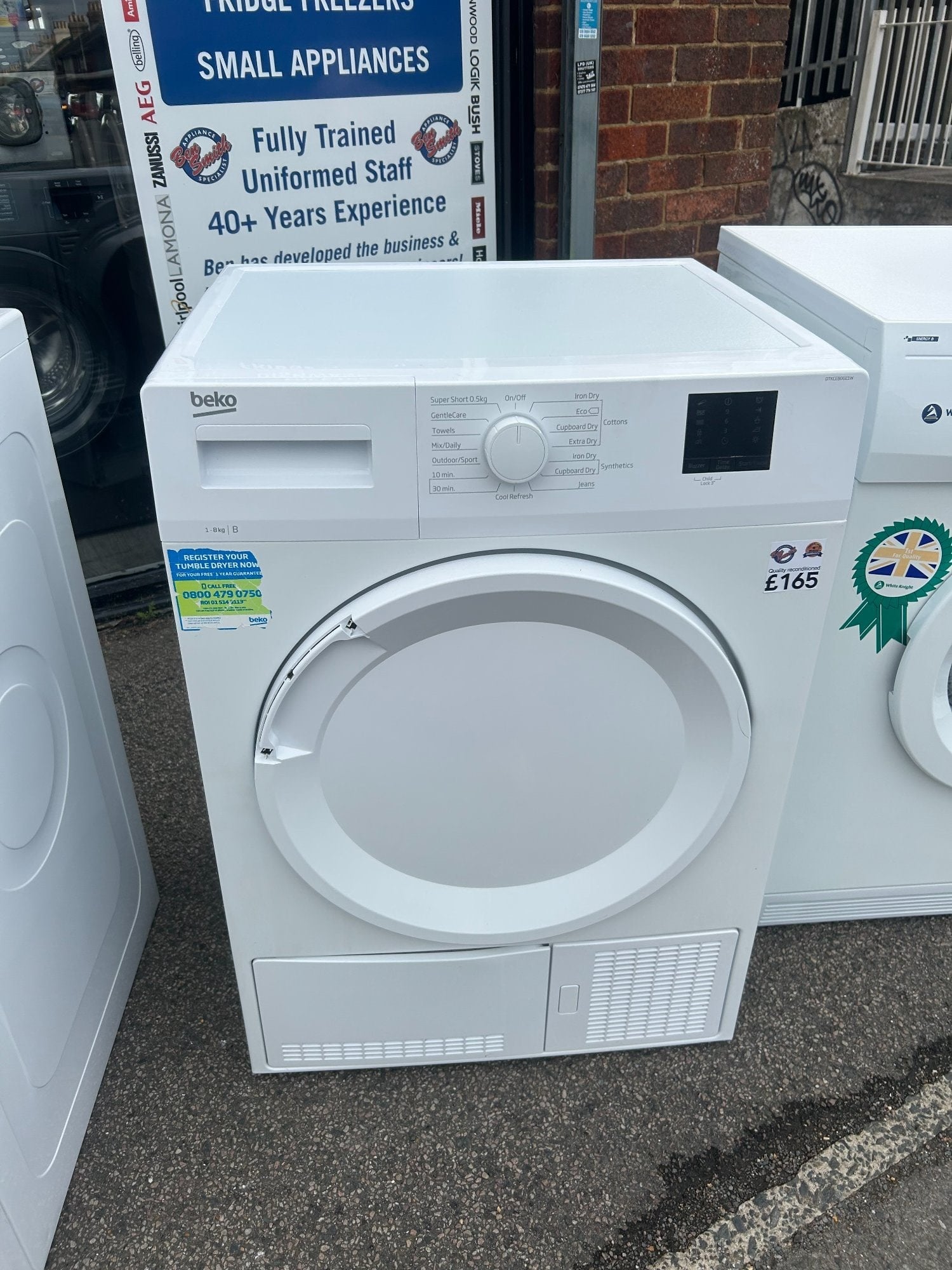 BEKO 8KG TUMBLE DRYER in St. Leonards-On-Sea