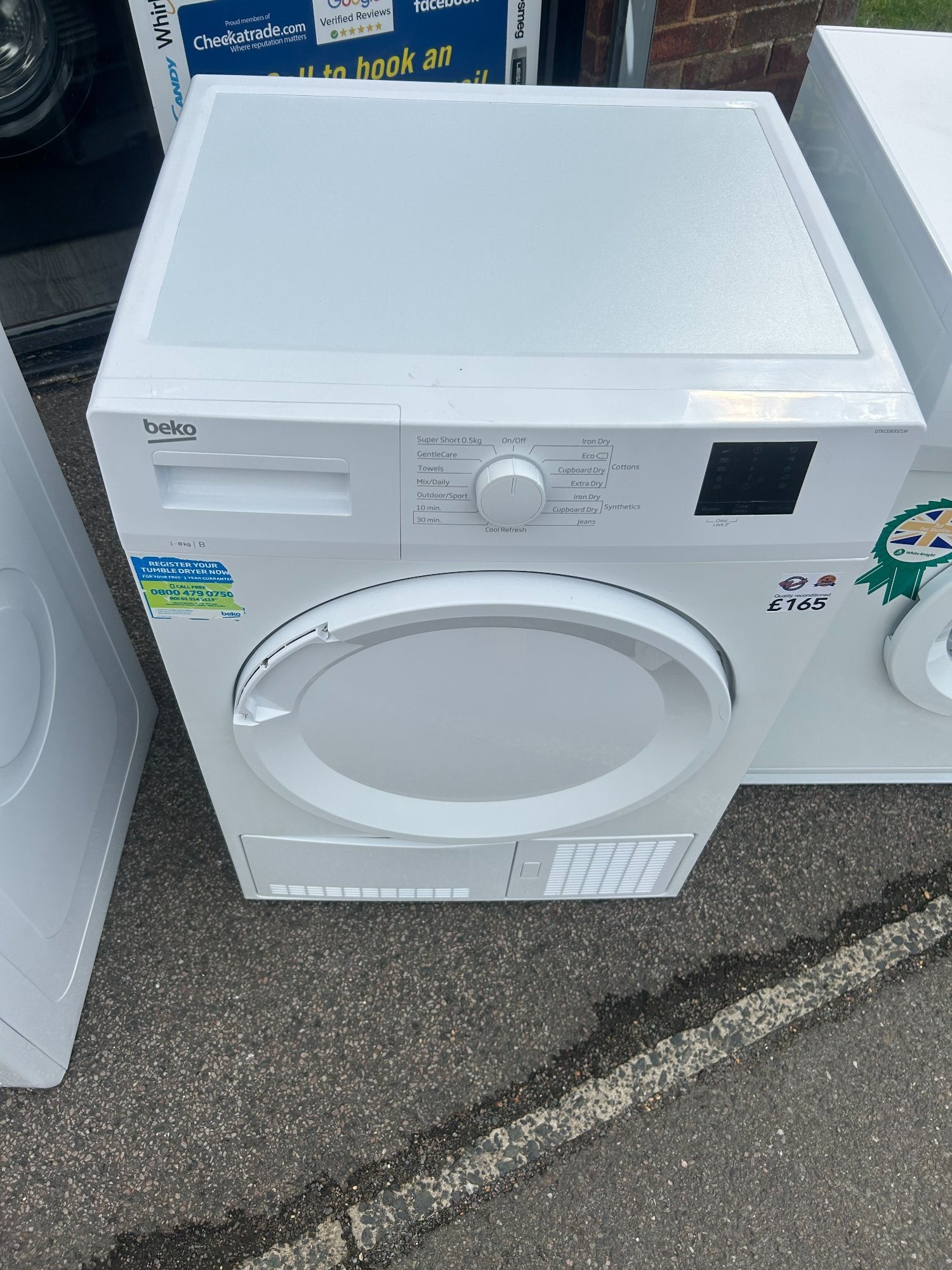 BEKO 8KG TUMBLE DRYER