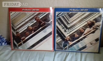 BEATLES RED SINGLES ALBUM 