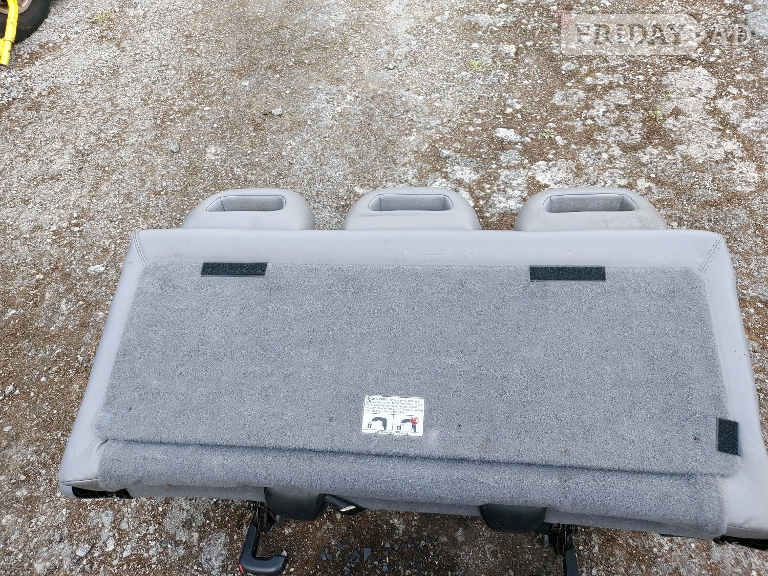 CHRYSLER GRAND VOYAGER REAR BENCH SEAT  - Parts & Accessories in West Bromwich