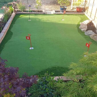 15mm Putting Green Artificial Grass – From £19.99/m²