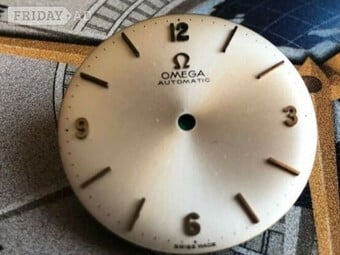 Omega automatic, (dial only). From 1963-1968.