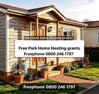 Free Park home heating grants 