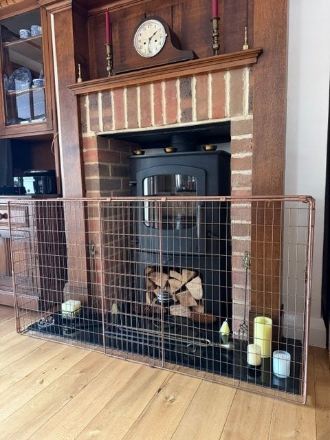 Nursery fireguard for open fire or wood burner in Bexhill-On-Sea