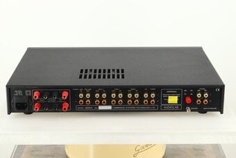 Audiolab 8000A hi-fi amplifier.