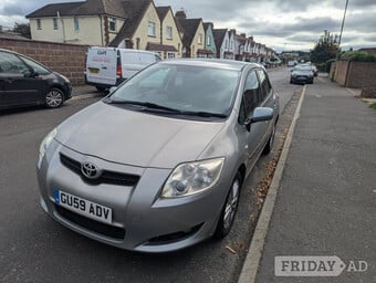 2009 | Toyota AURIS | FSH | 1.6 Petrol | Manual | ULEZ | Reliable