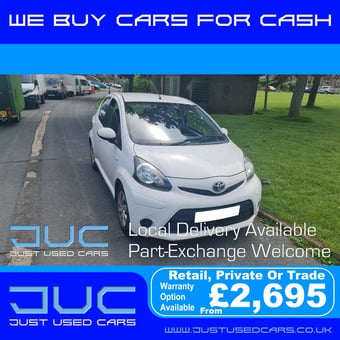 Toyota Aygo 1.0 VVT-I Ice 5D (Manual Petrol) 13 Reg 2013 79,773