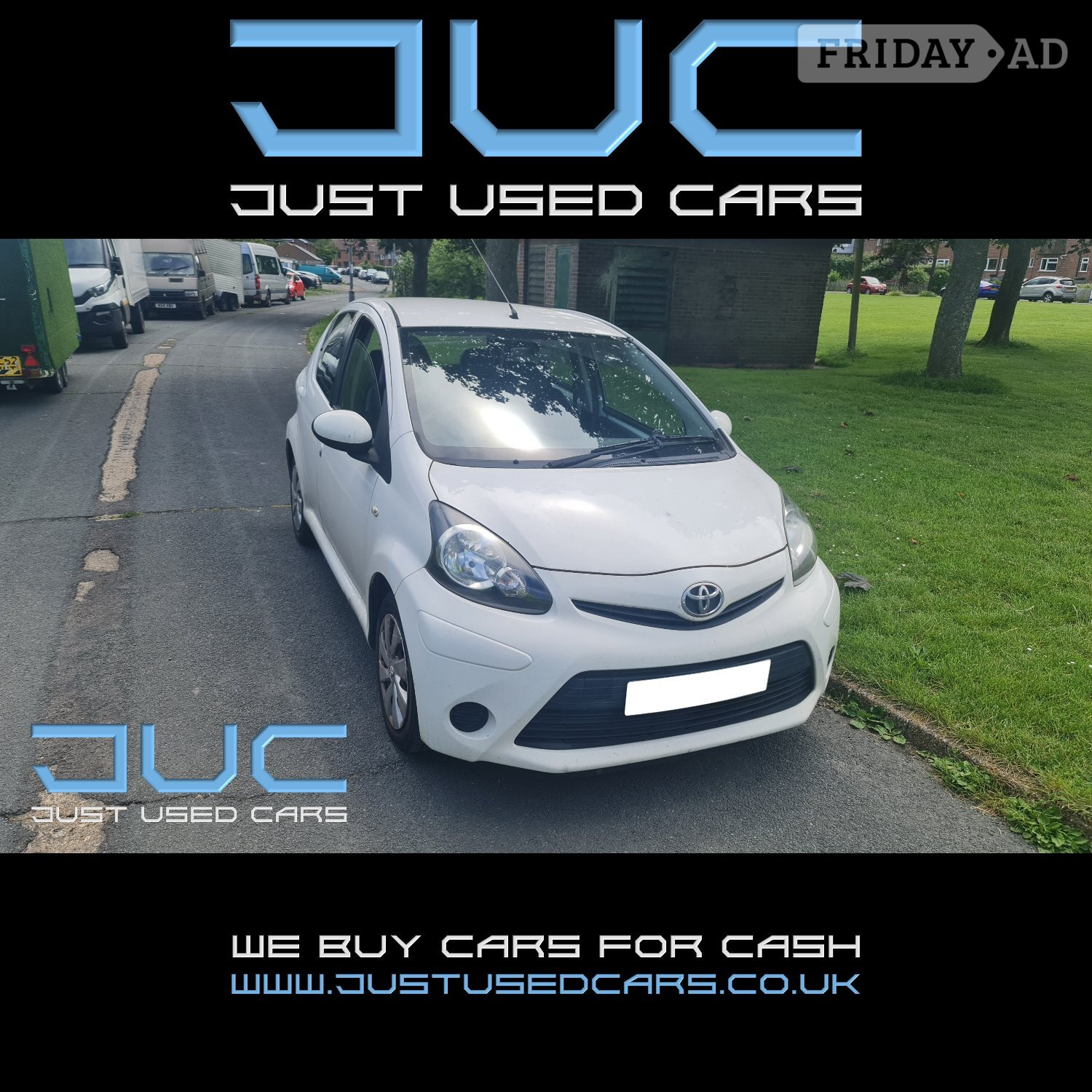 Toyota Toyota Aygo 1.0 VVT-I Ice 5D (Manual Petrol) 13 Reg 2013 79,773 Miles Lewes