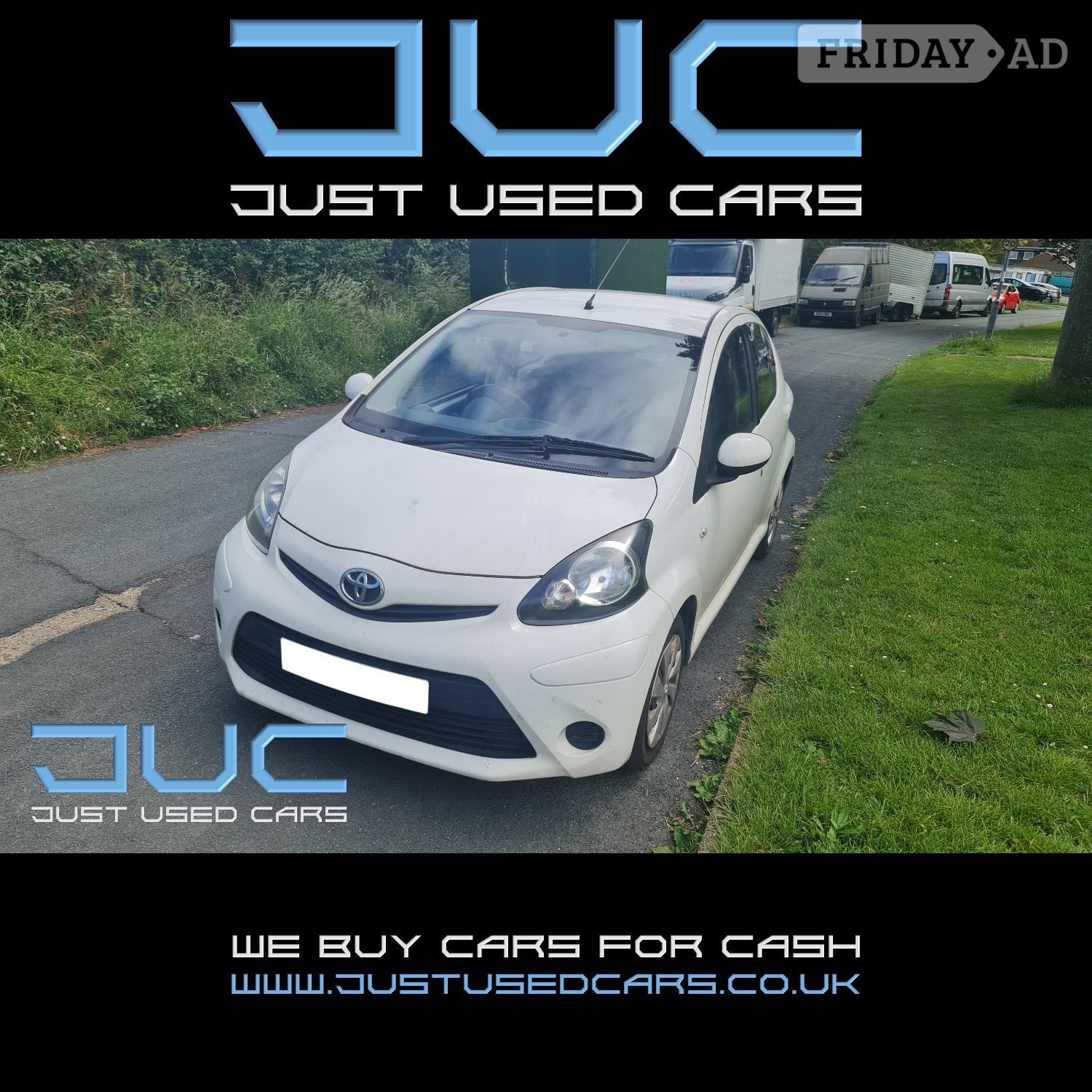 Toyota Aygo 1.0 VVT-I Ice 5D (Manual Petrol) 13 Reg 2013 79,773 - Cars in Lewes