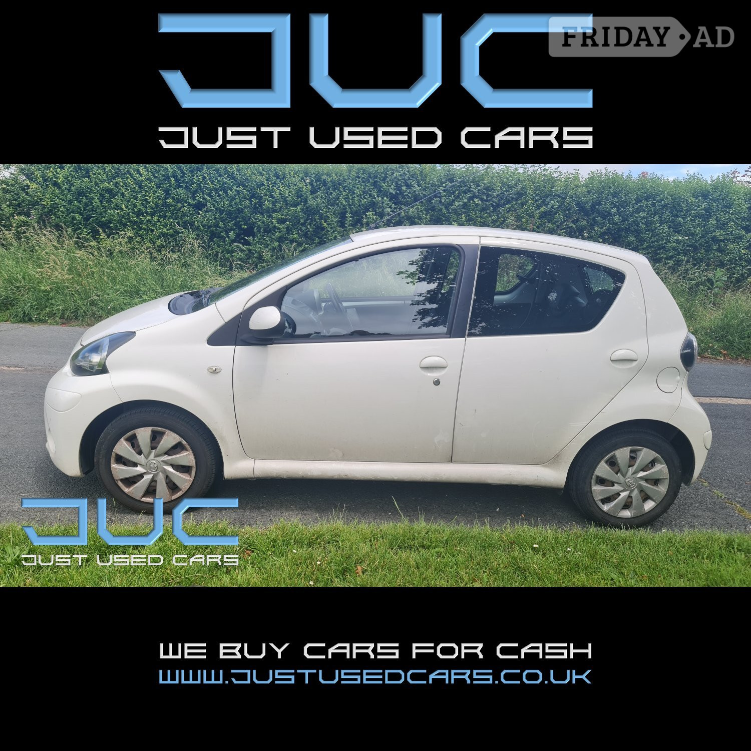 Toyota Aygo 1.0 VVT-I Ice 5D (Manual Petrol) 13 Reg 2013 79,773 - Cars