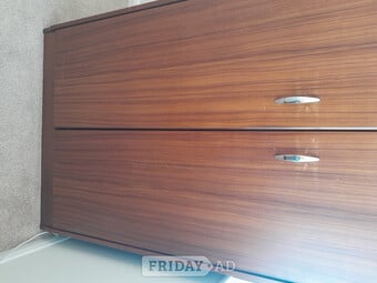Mahogany wardrobe  in perfect condition 