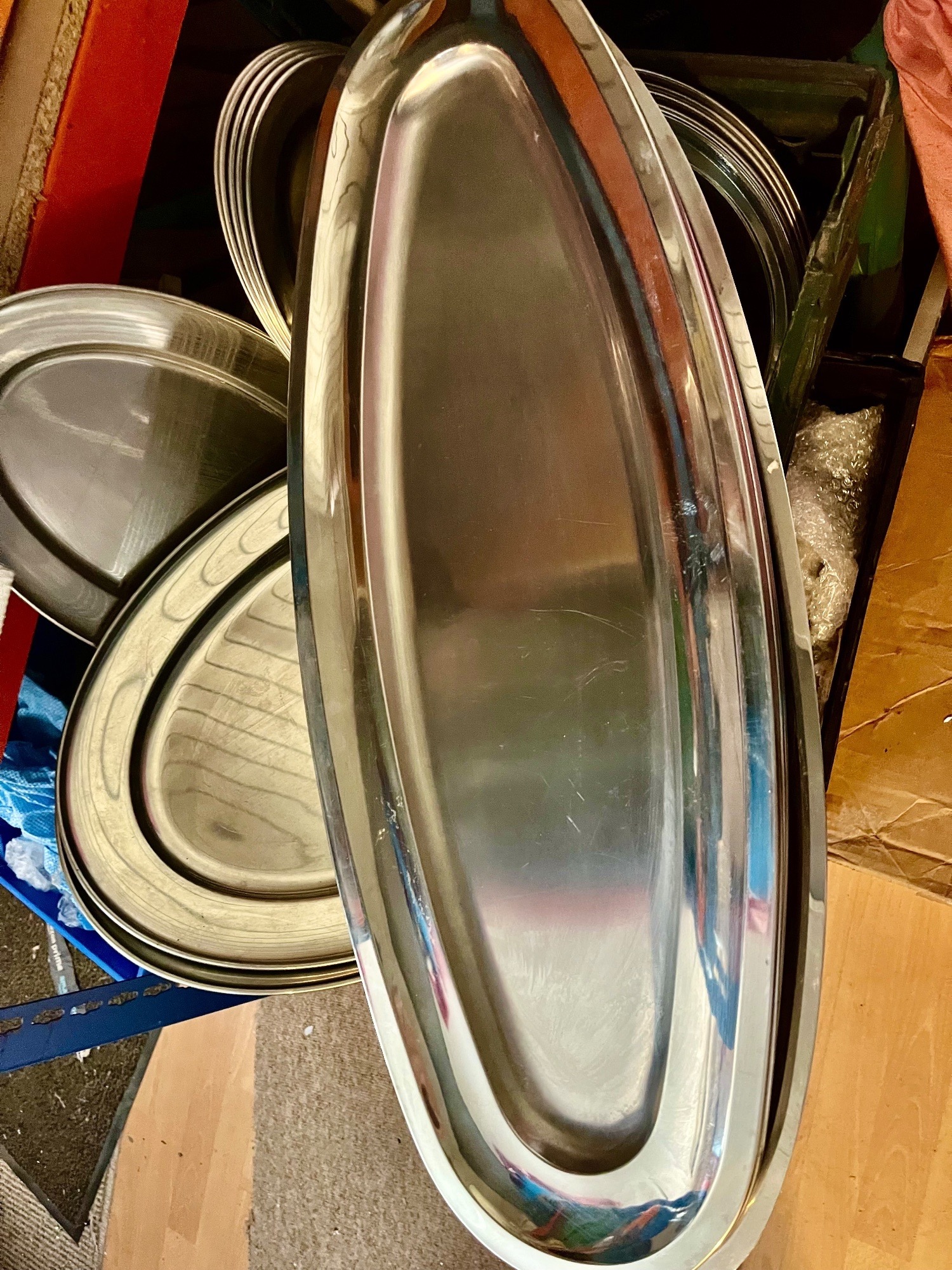 Stainless Steel Buffet Trays 