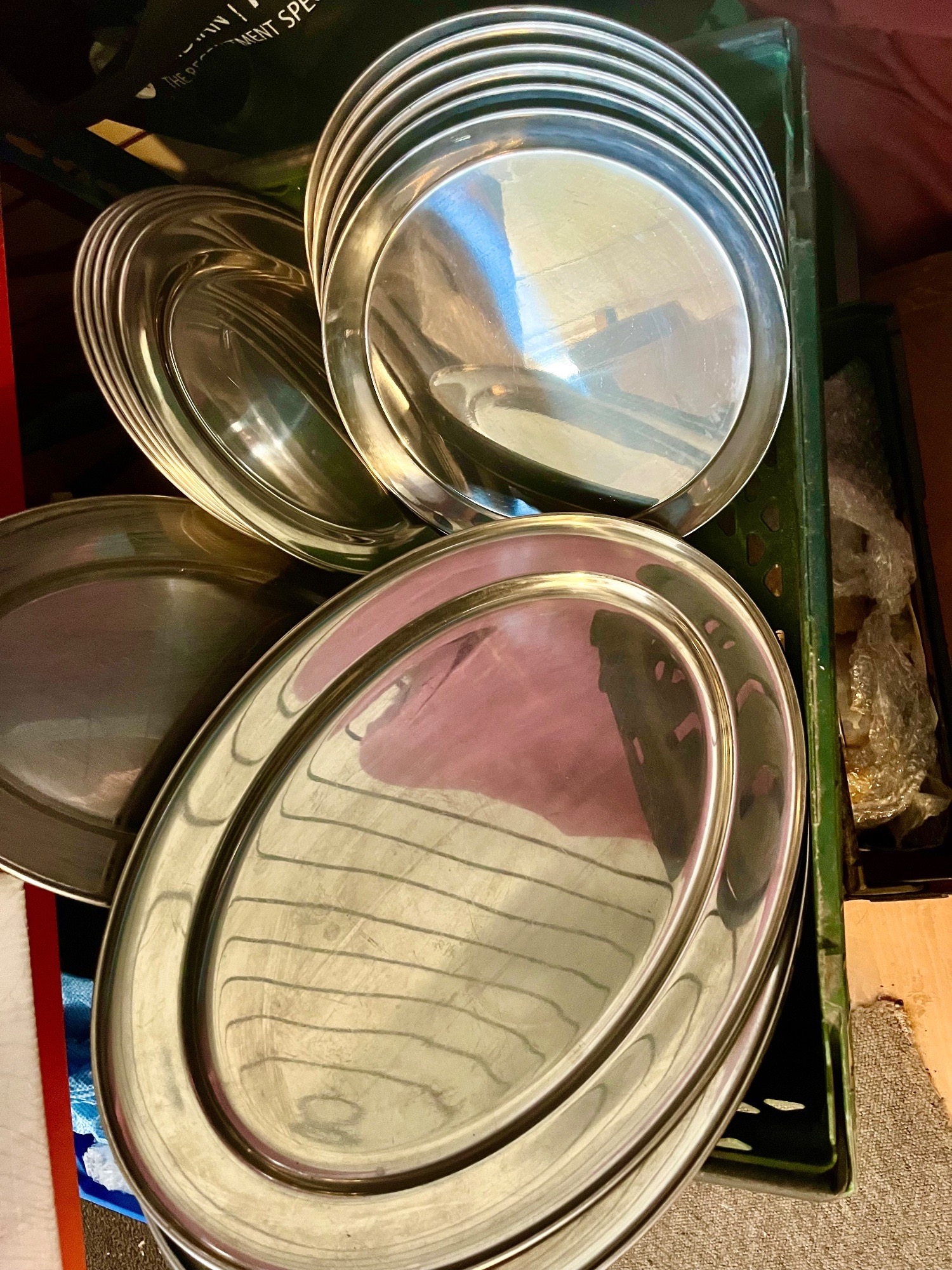 Stainless Steel Buffet Trays  - Cookware & Dining in Eastbourne