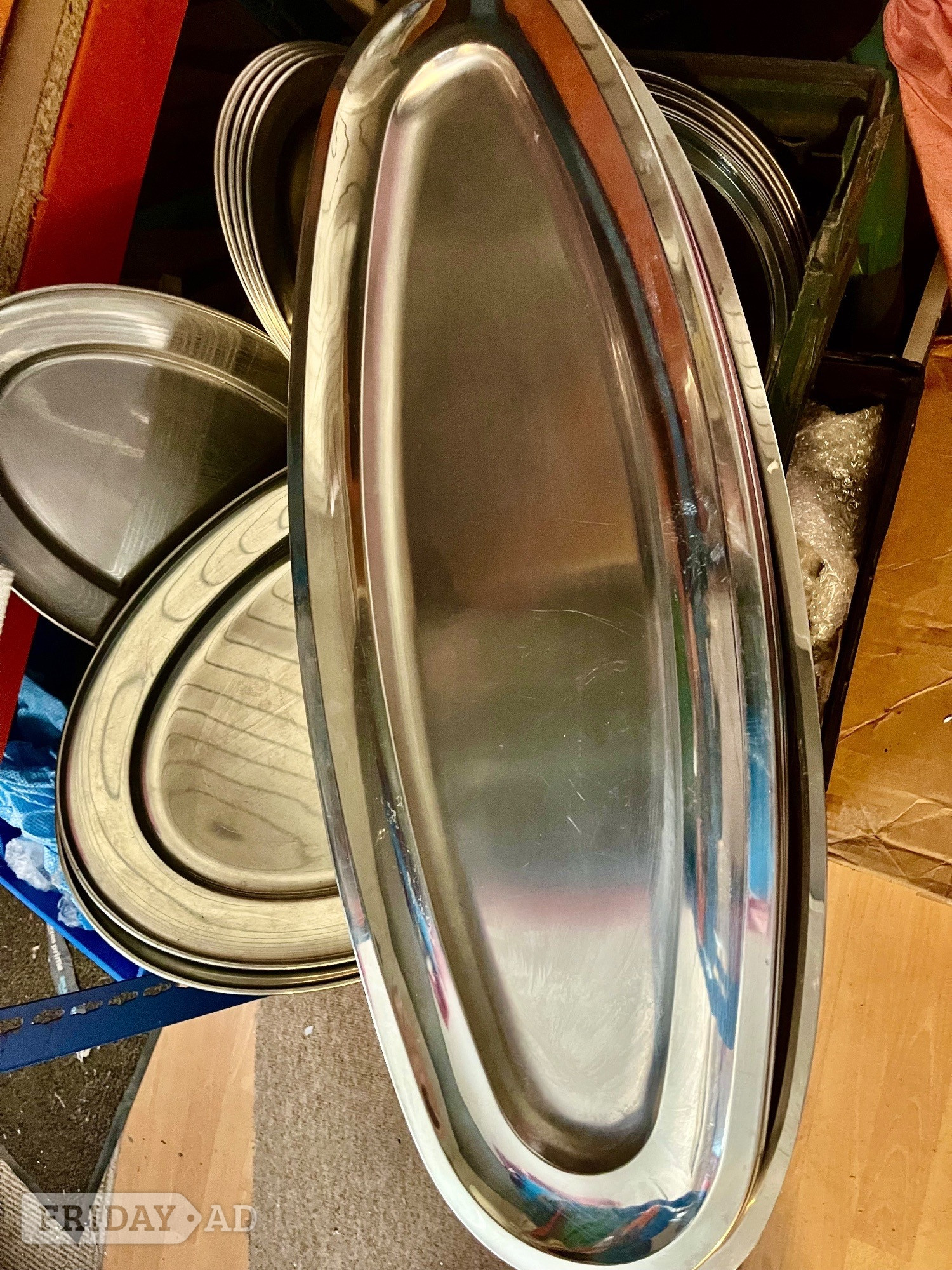 Stainless Steel Buffet Trays 