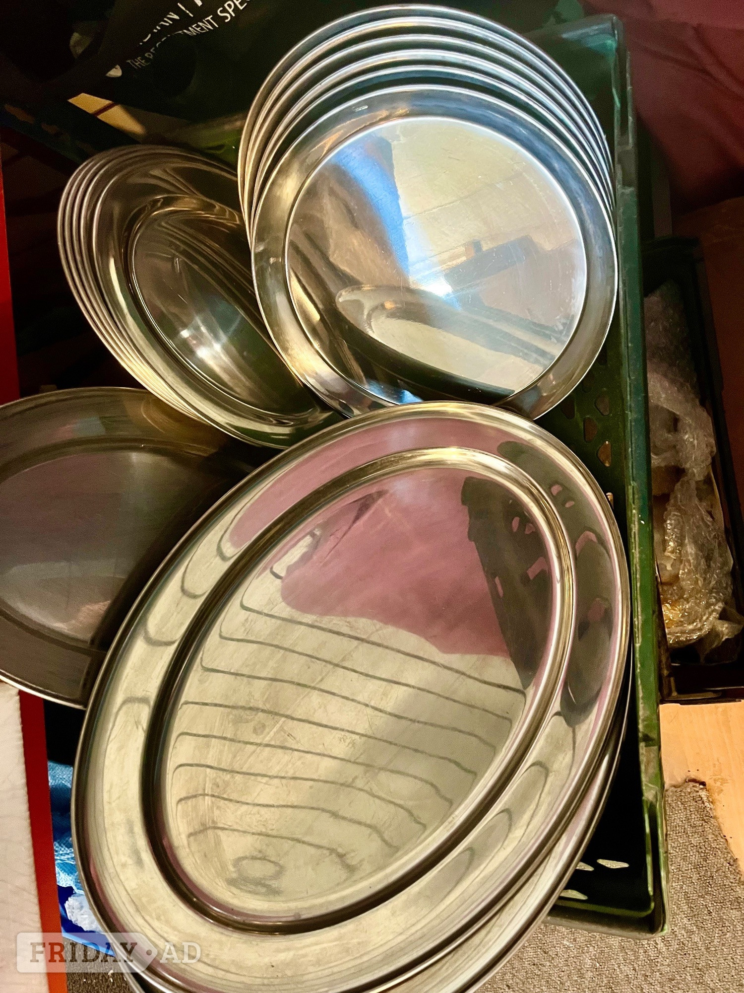 Stainless Steel Buffet Trays  - Cookware & Dining