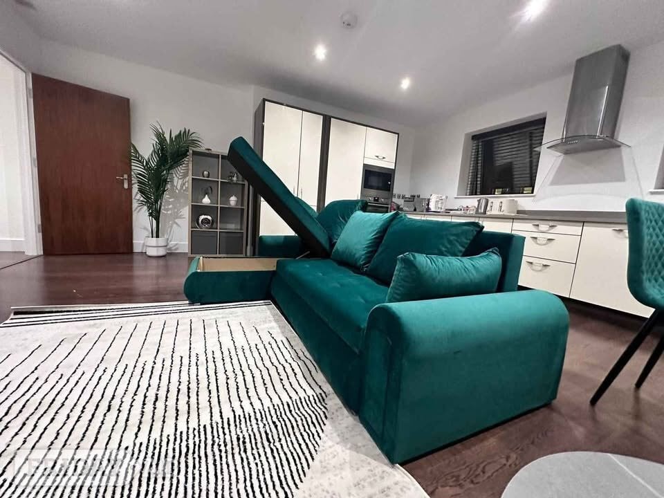 Berlin - Corner Sofa Bed with Underneath Storage for Sale - Furniture in Glasgow