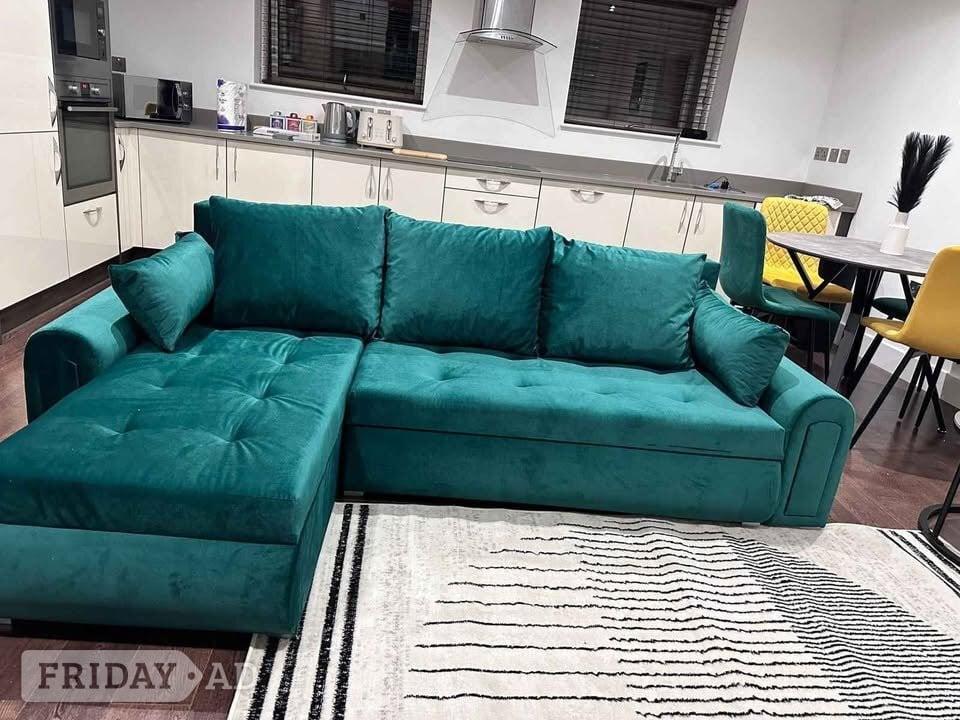 Berlin - Corner Sofa Bed with Underneath Storage for Sale - Furniture