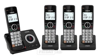 VTech EA5053 DECT Cordless Phone (x4) with Answering Machine