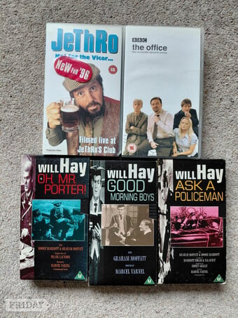 Five VHS Tapes