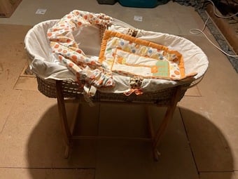 Moses basket for baby