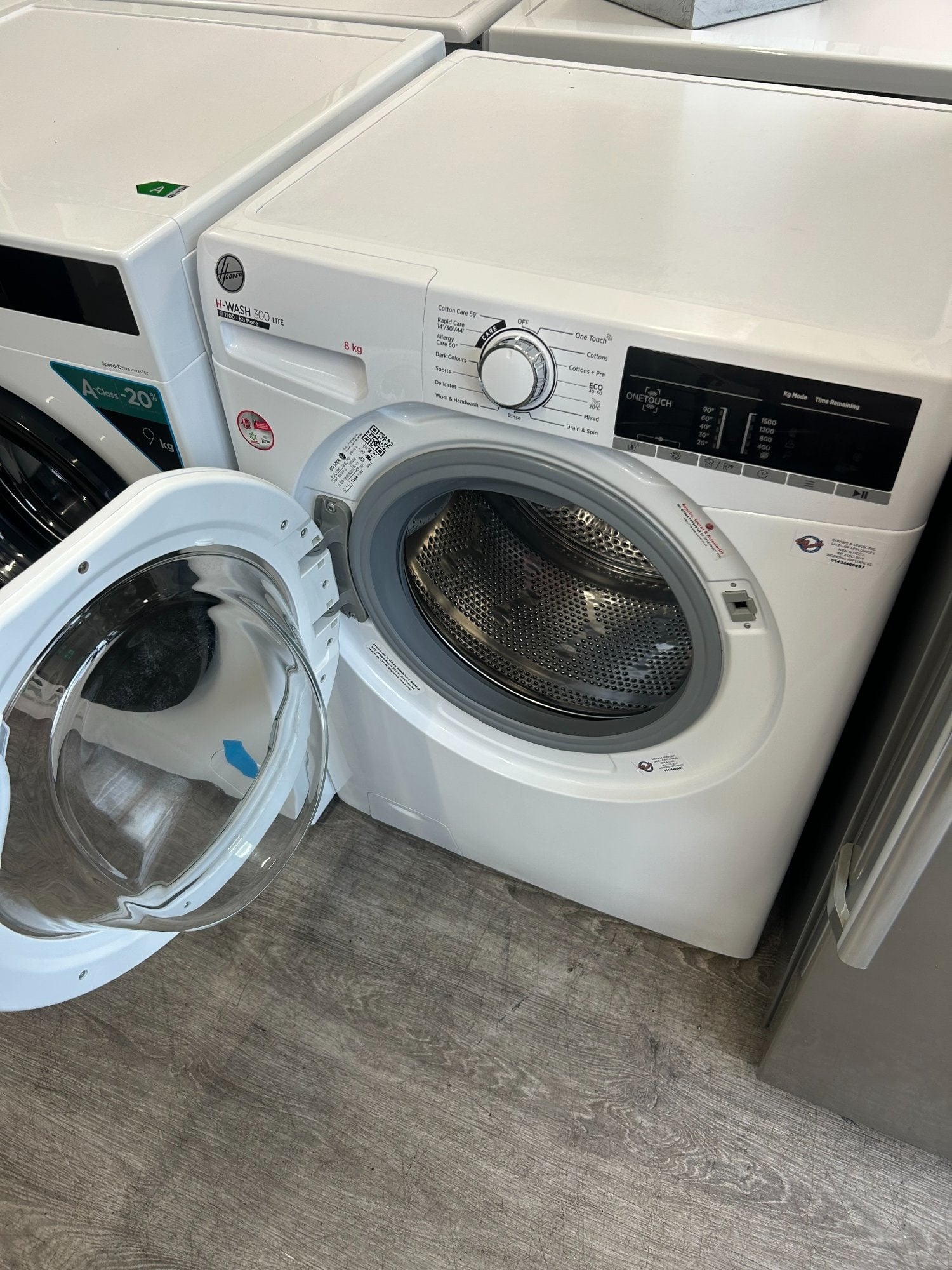 HOOVER 8KG WASHING MACHINE