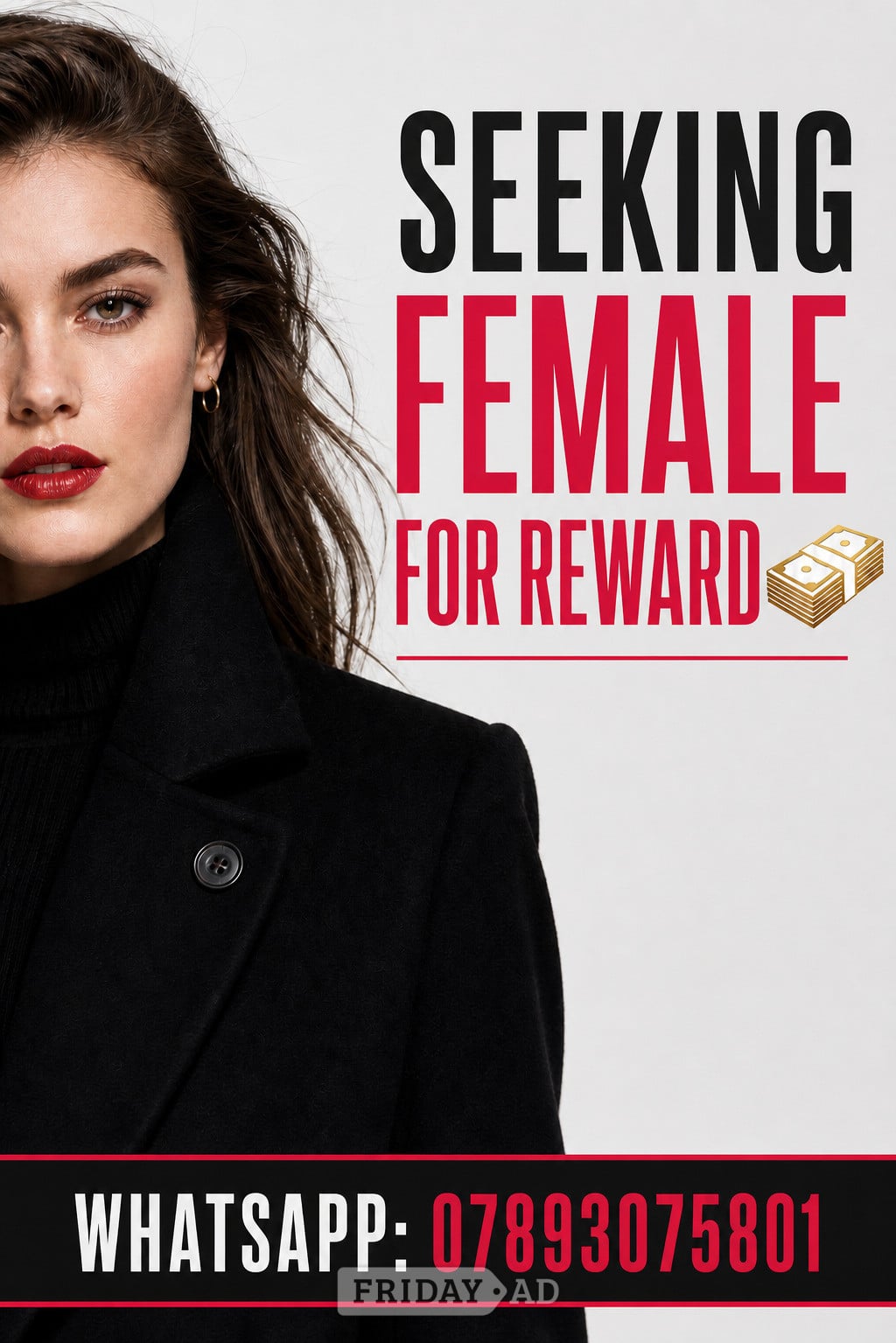 Female Model Required - Cash in hand today in London