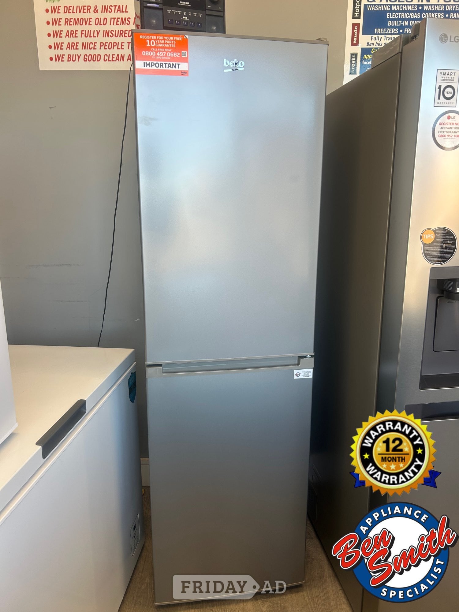 BRAND NEW BEKO FRIDGE FREEZER in St. Leonards-On-Sea