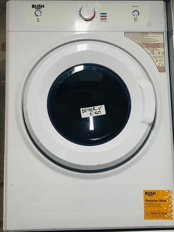 Like New 🤩 Bush Vented tumble dryer in Good Working order 