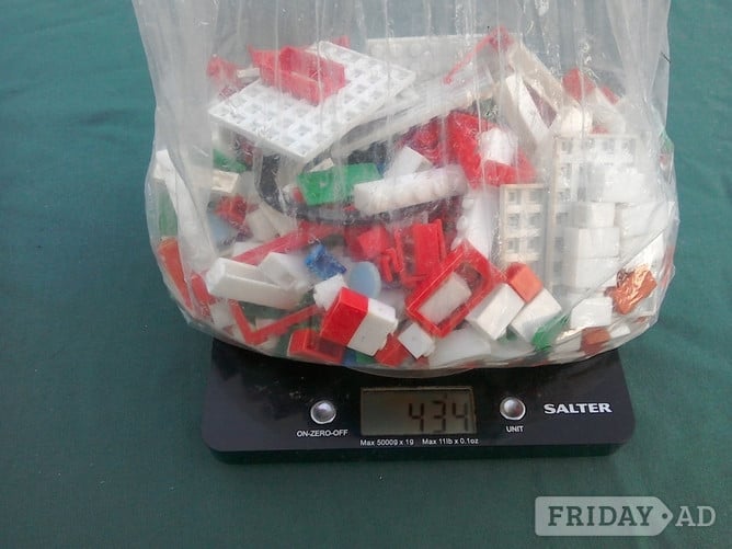 Toy building blocks.