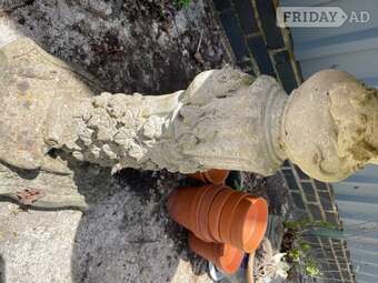 antique bird table