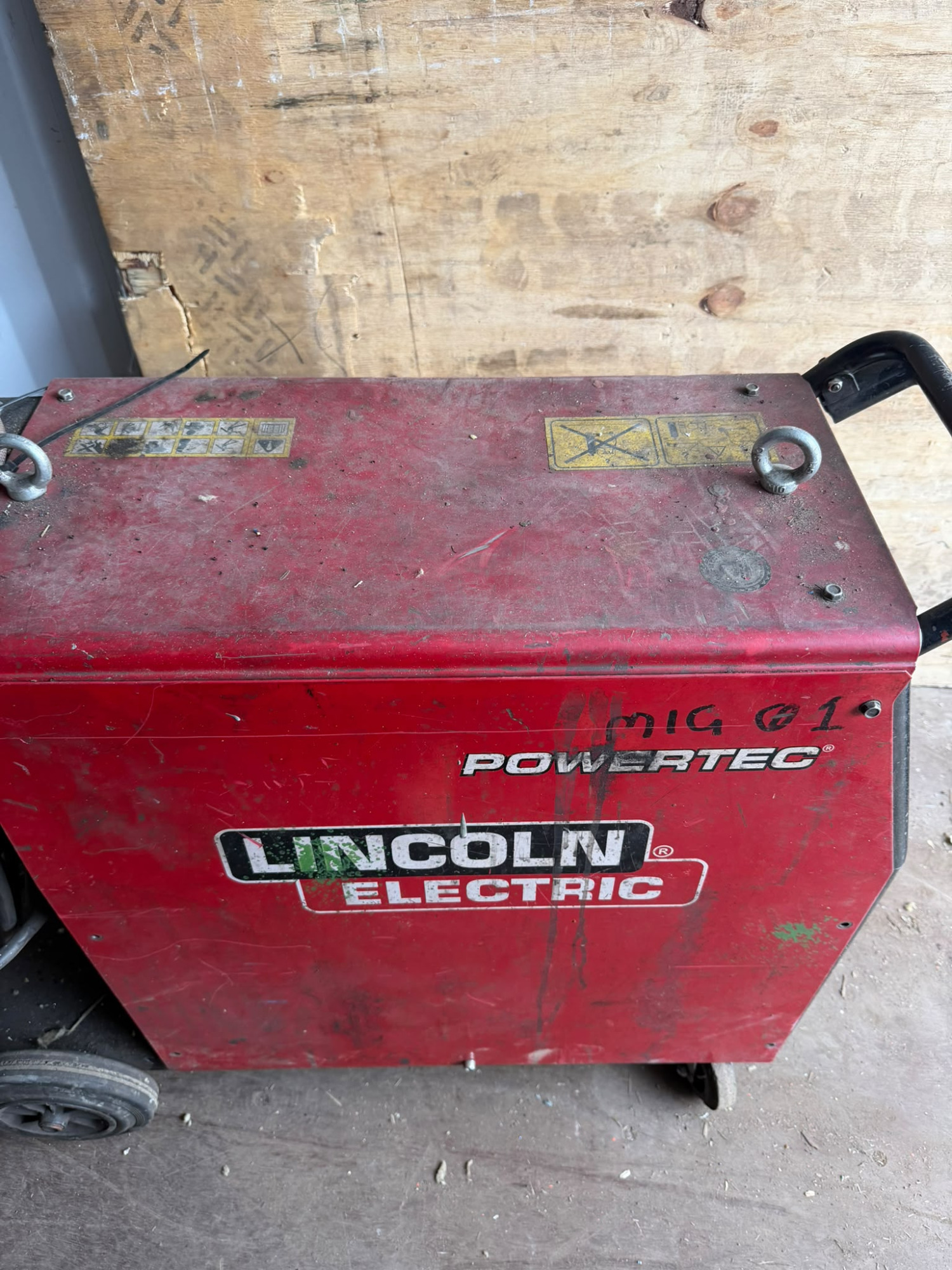 Odiham Lincoln welding plant 