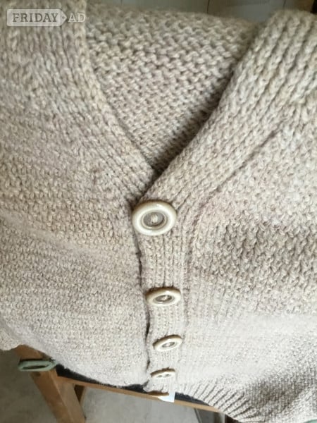 Hand knitted cardigan
